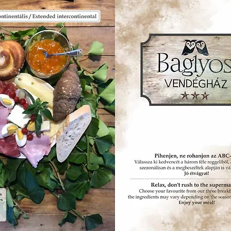 Holiday home Baglyos Vendeghaz *